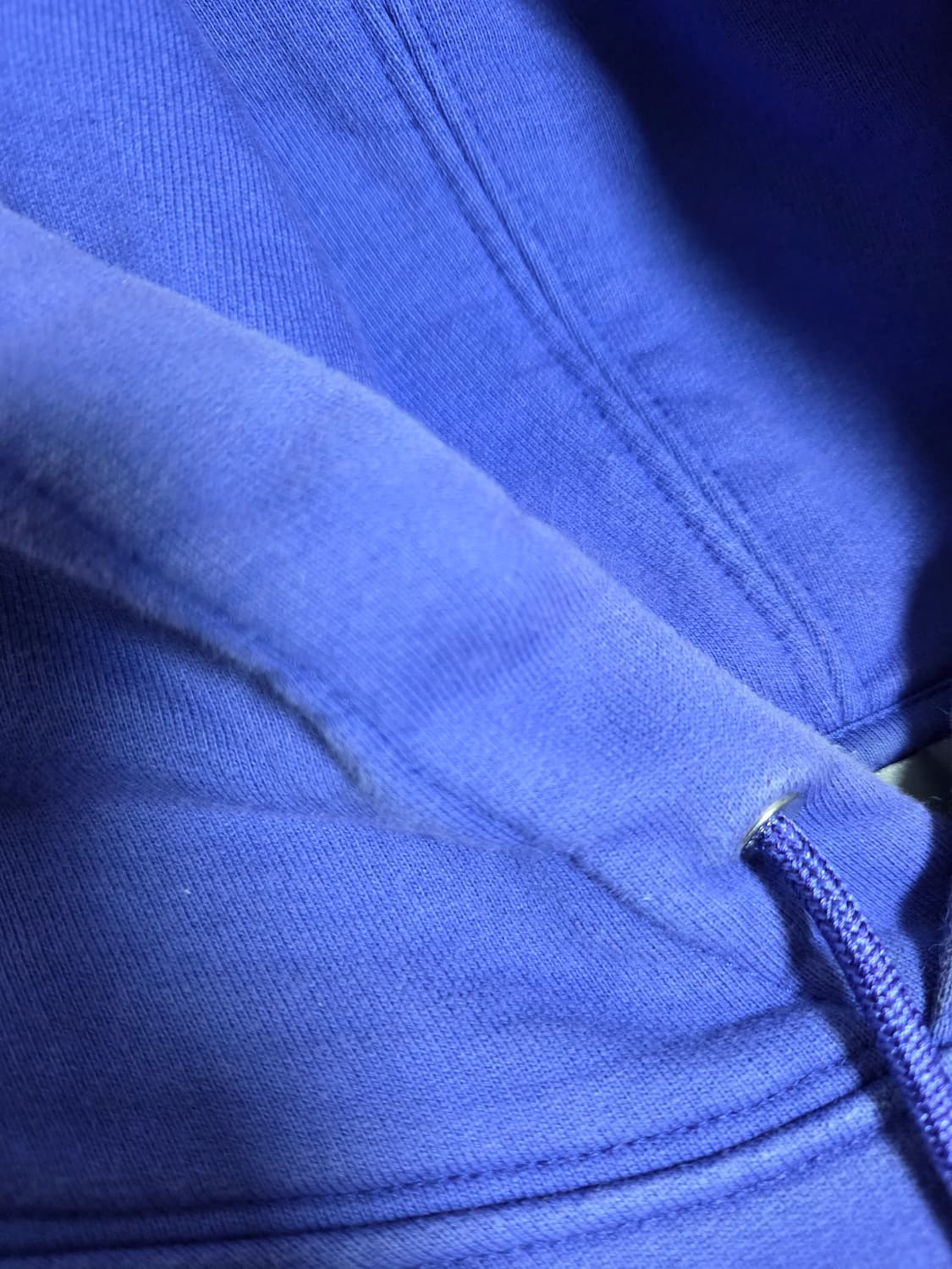 디올 CD 아이콘 자수 로고 후드티 네이비 블루 퍼플 M 상품이미지2