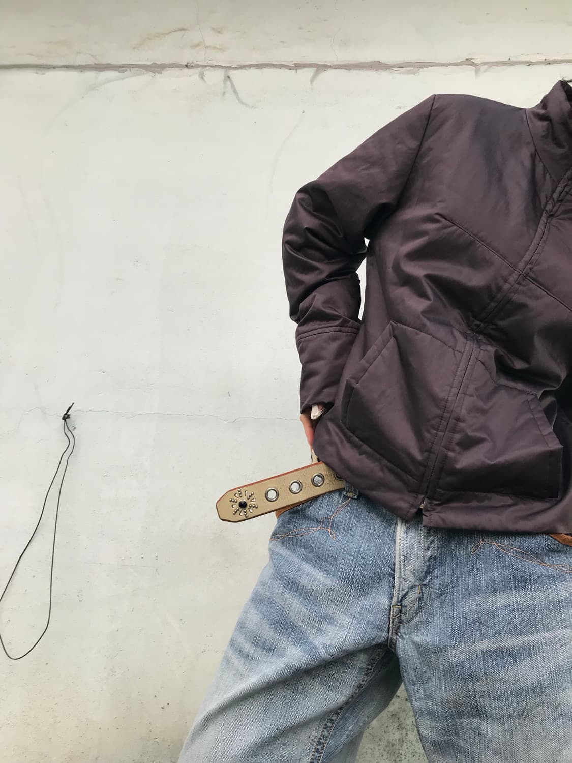 딥퍼플 라이트 패딩 상품이미지3