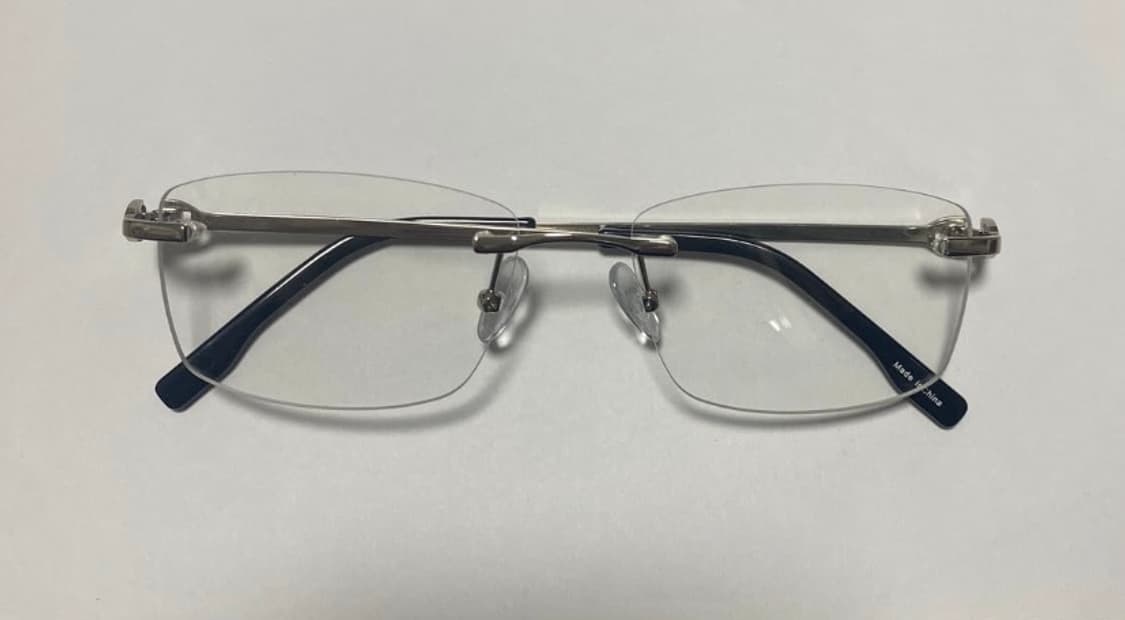 빈티지 긱시크 무테안경  상품이미지2