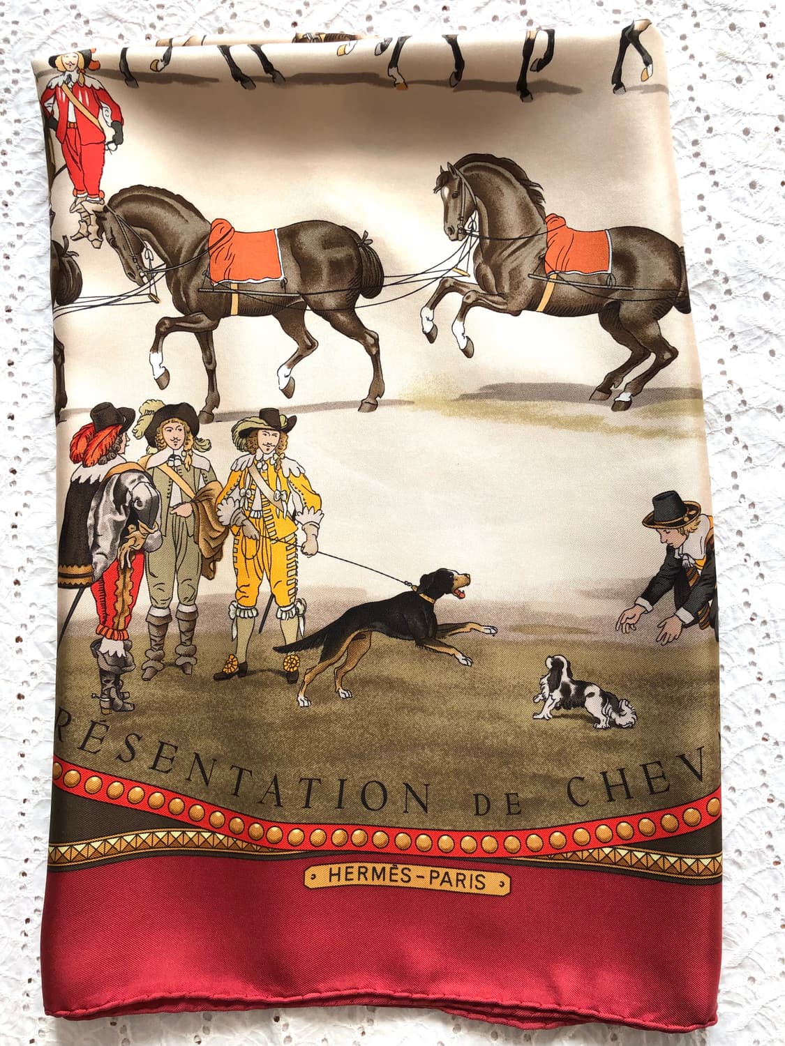 에르메스 대형 실크 스카프 (Carre’) 상품이미지10