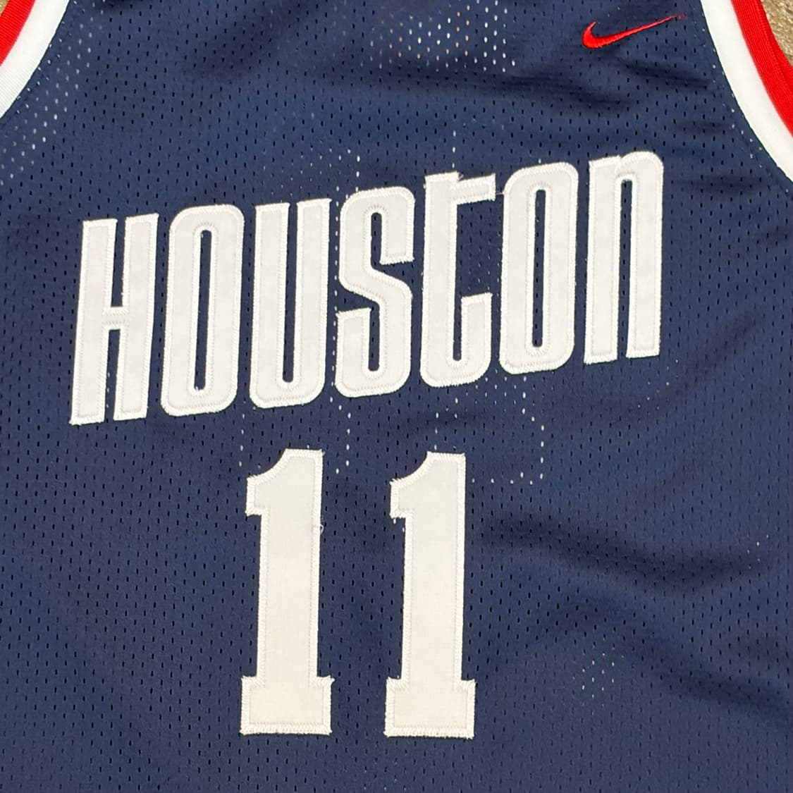 00s 미국 빈티지 나이키 NBA 휴스턴 야오밍 농구유니폼 상품이미지4