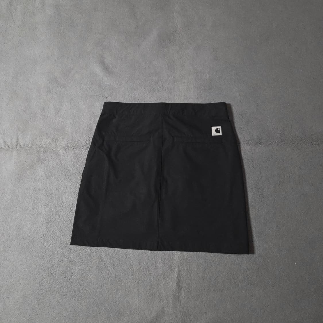 칼하트 wip 립스탑 허스트 미니 스커트 치마 S 블랙 상품이미지5