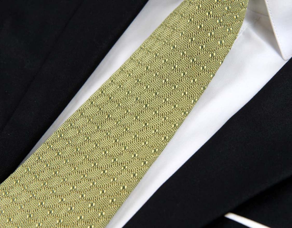 샤넬 9cm A+등급 린넨 남자 명품 넥타이 상품이미지5