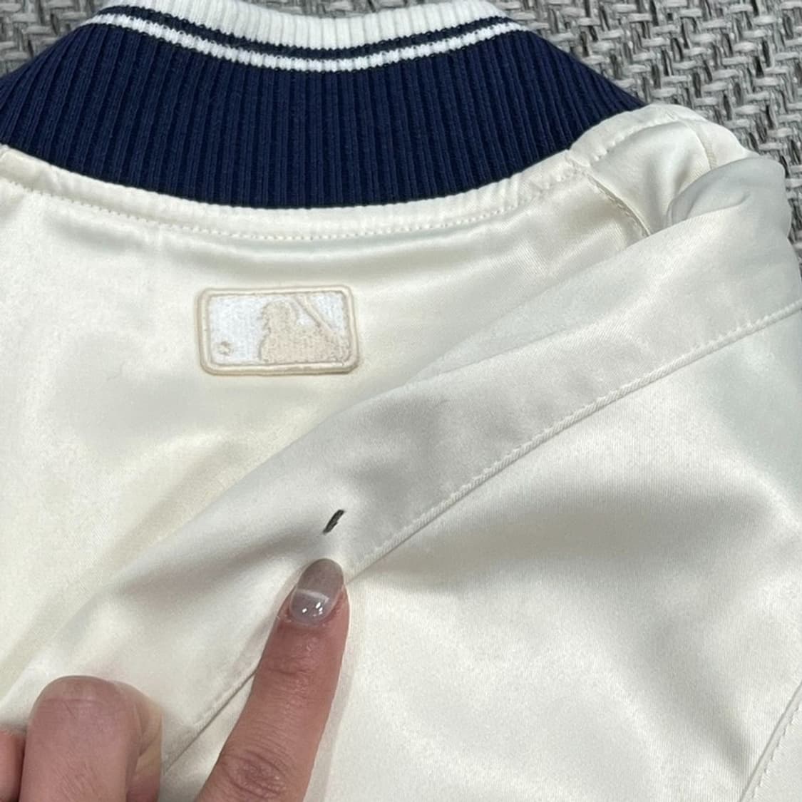 MLB 타이거 자수 블루종 v0893 상품이미지6