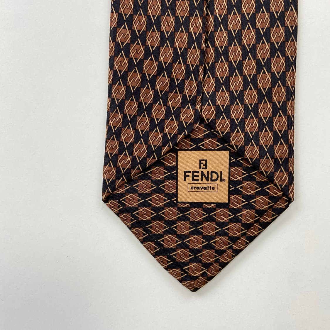 펜디 (FENDI) FF 모노그램 정품 명품 넥타이 상품이미지5