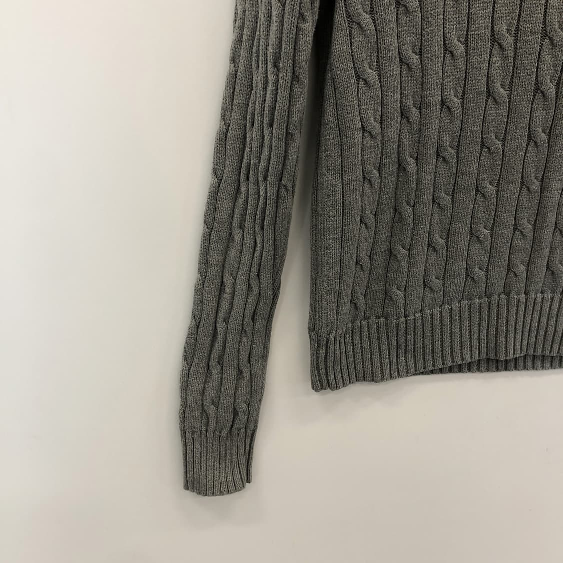 폴로 랄프로렌 화이트포니 케이블니트 M 상위라인  상품이미지3