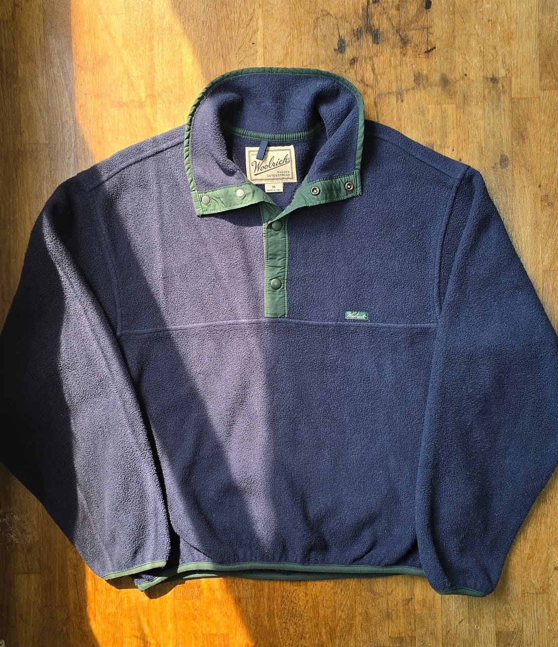 WOOLRICH 울리치 스냅티 신칠라 플리스 MADE IN USA 상품이미지1