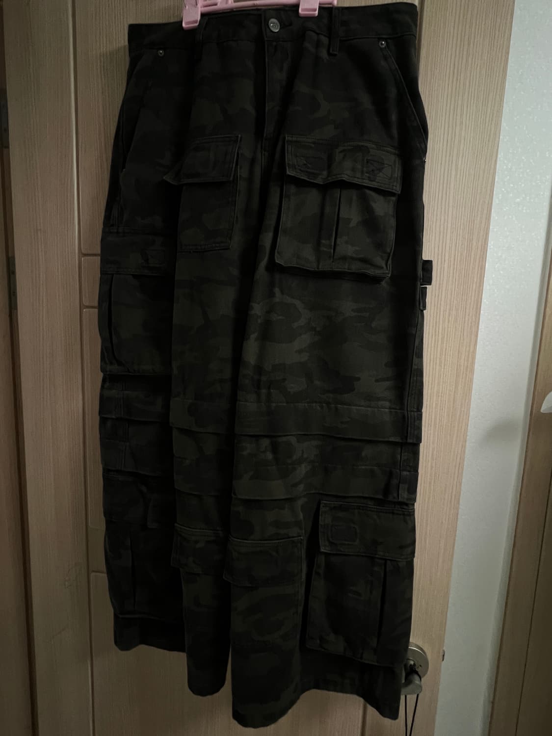 포스센스티브 카모팬츠 black khaki 2사이즈 상품이미지2