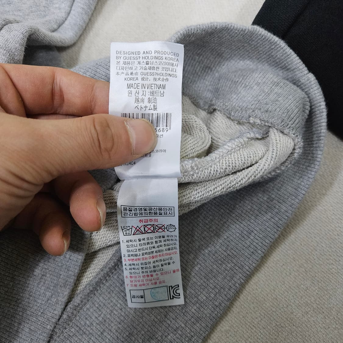 XL 게스 빅로고 맨투맨 0313Y 상품이미지5