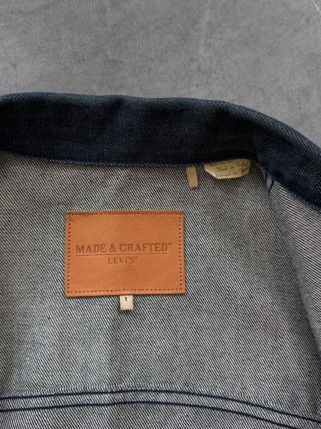 Levi’s 리바이스 메이드 앤 크래프트 데님 트러커 자켓 상품이미지8