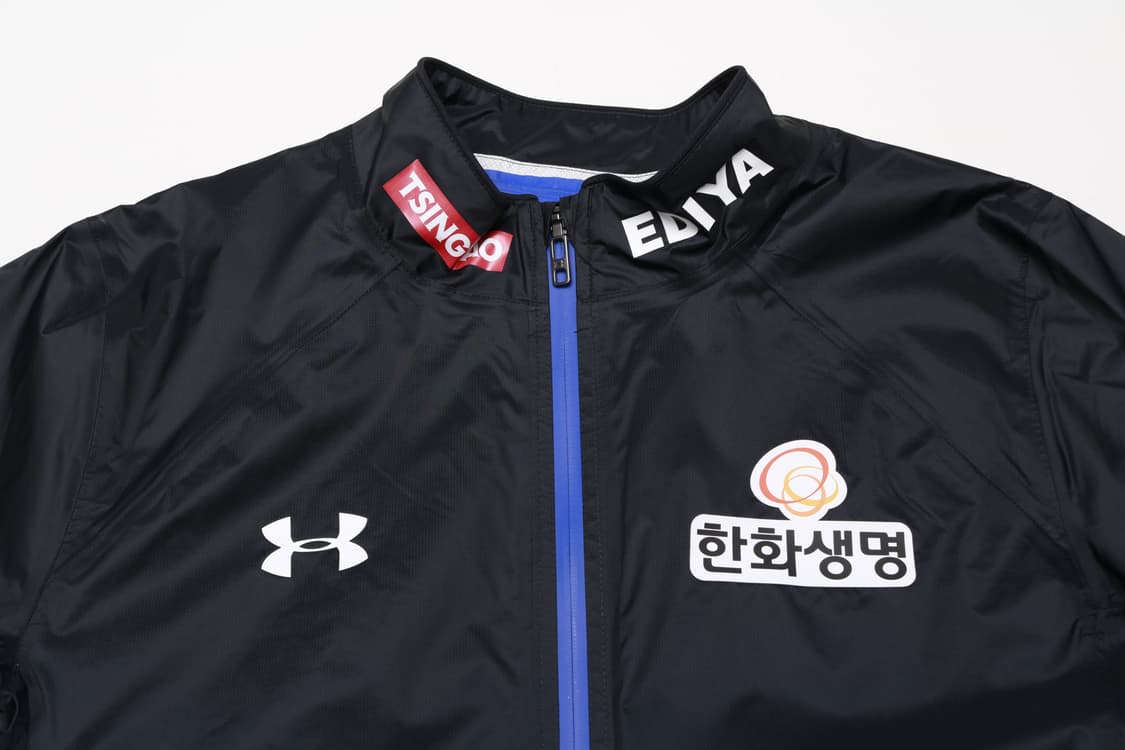 [L] 언더아머 한화생명 e스포츠 바람막이 자켓 (커스텀 추정) 상품이미지2