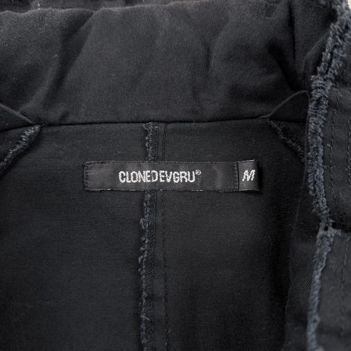 Clonedevgru 파이어맨 버클 하이넥 크롭 자켓 상품이미지6