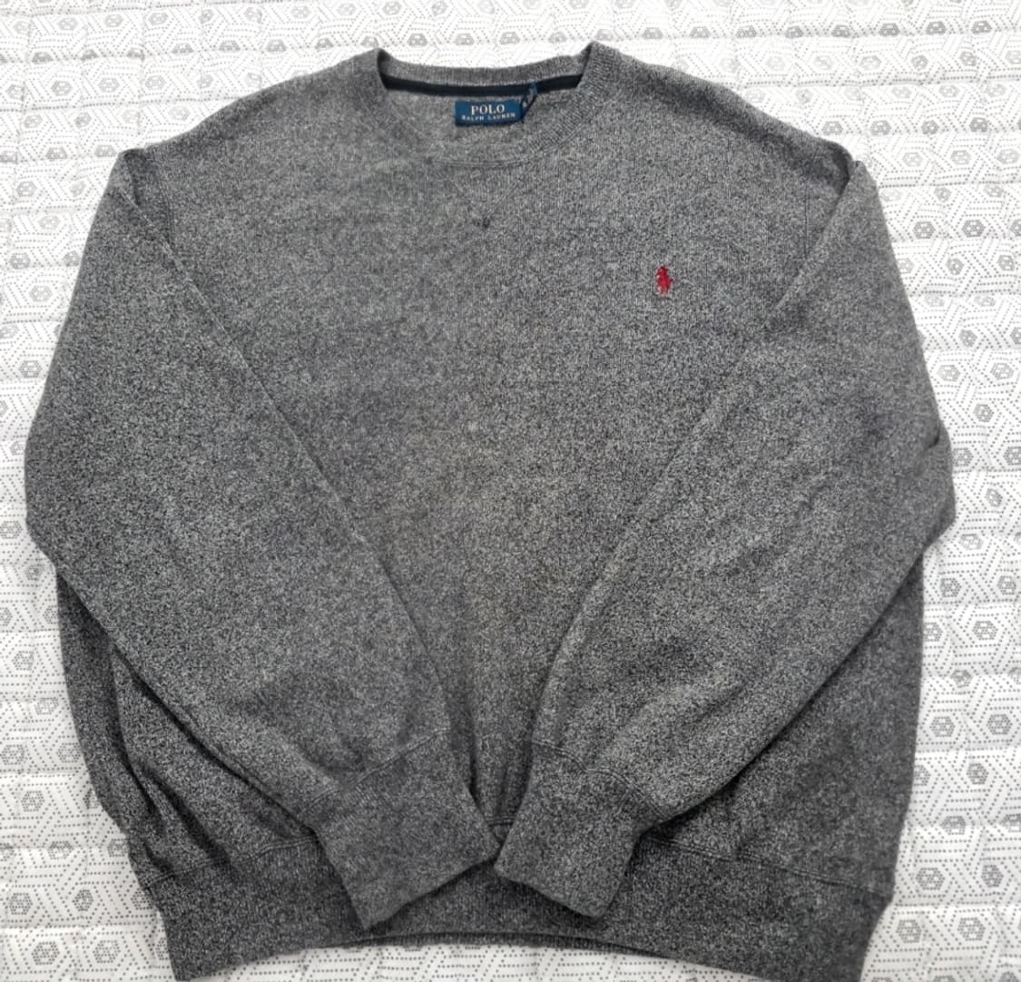 폴로 랄프로렌 코튼 크루넥 니트 105 상품이미지1