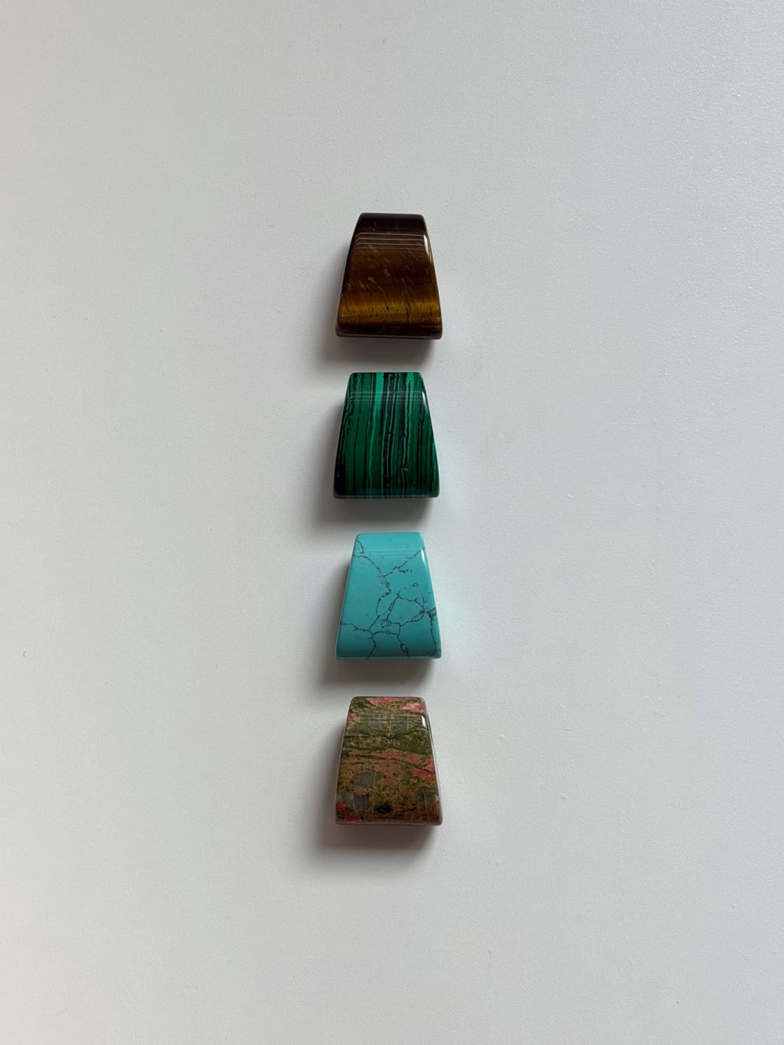 Stone Necklace – Unakite Light(Beige) 상품이미지4