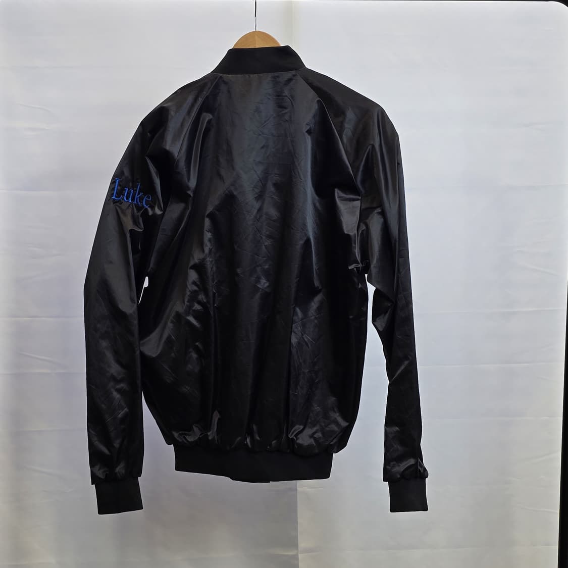 Cardinal 카디널 그리스레터 새틴 스타디움 재킷 블랙 M 상품이미지2