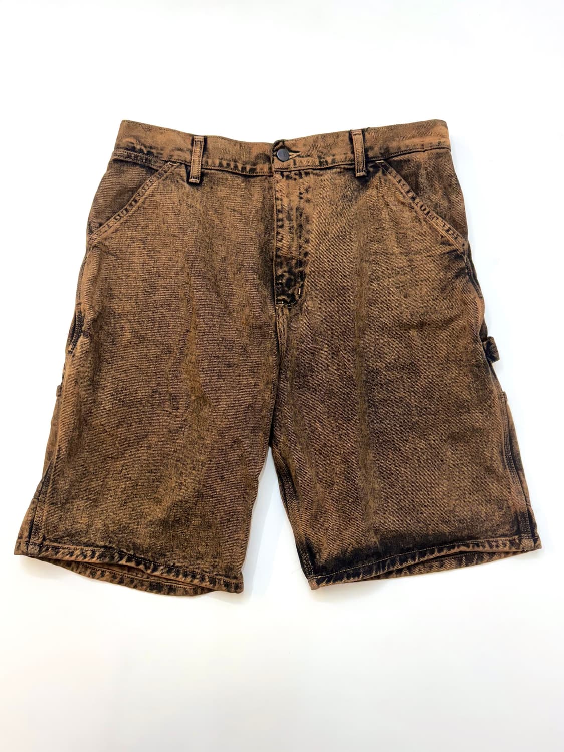 Carhartt wip 칼하트 WIP 싱글니 카펜터 팬츠 데님쇼츠 상품이미지1