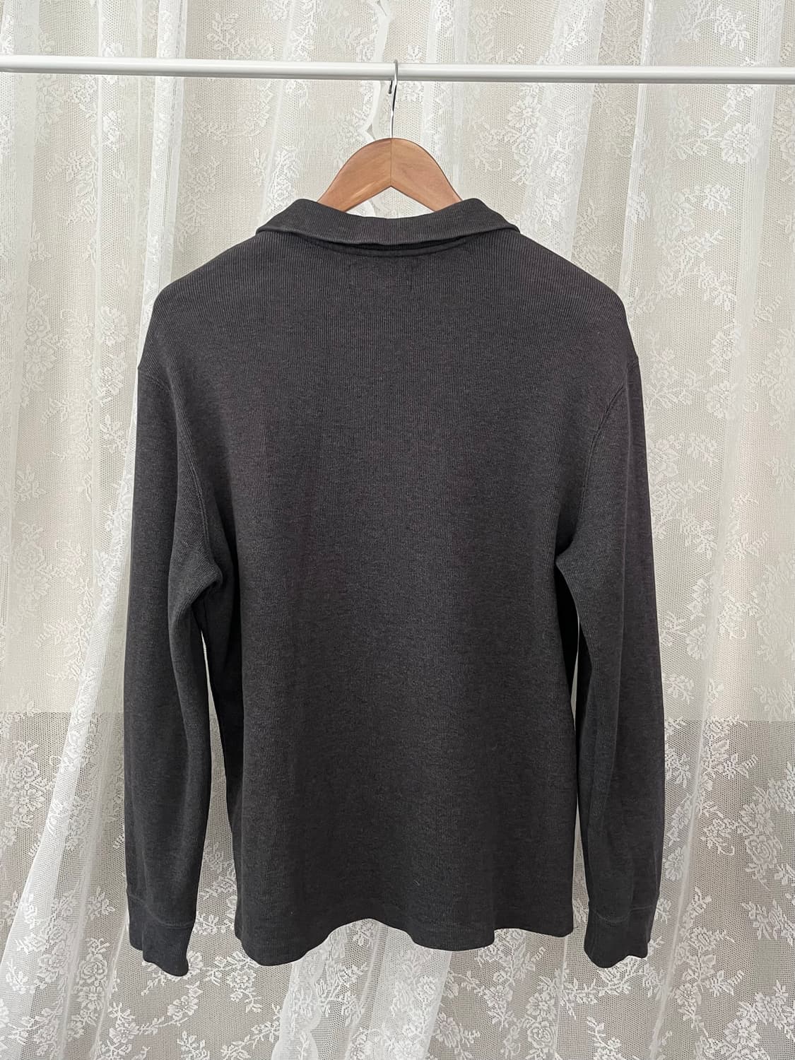 M) 폴로 랄프로렌 빈티지 하프집업 차콜 상품이미지2