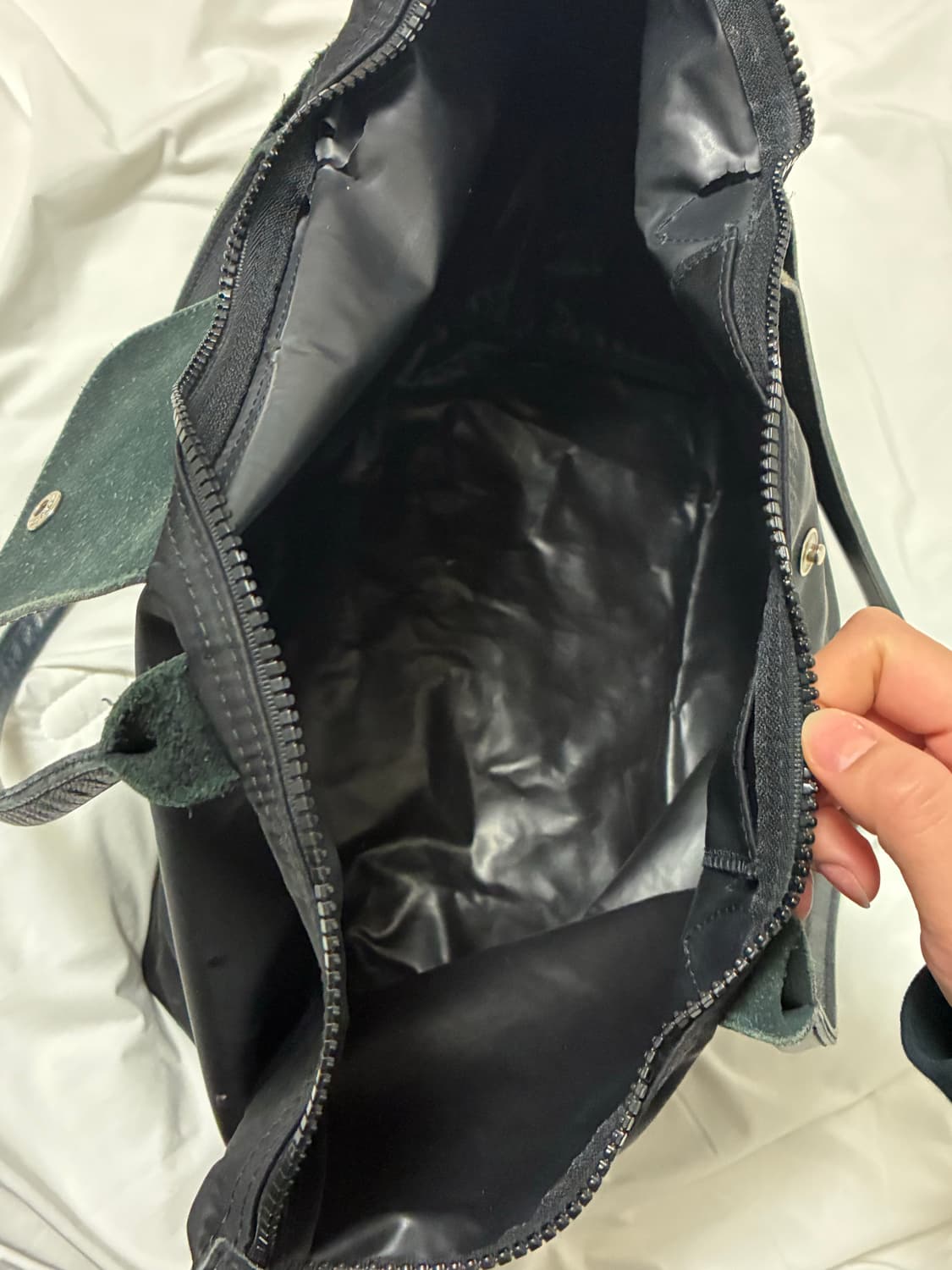 롱샴 르플리아쥬 블랙 숄더백 상품이미지5