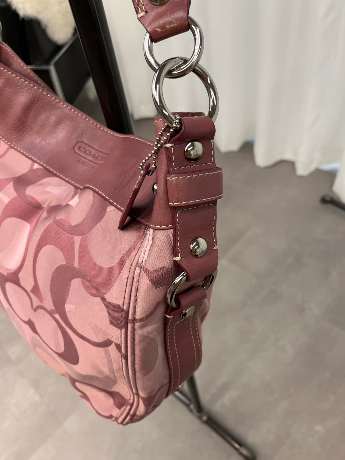 Coach Big Move Pink Bag 상품이미지6
