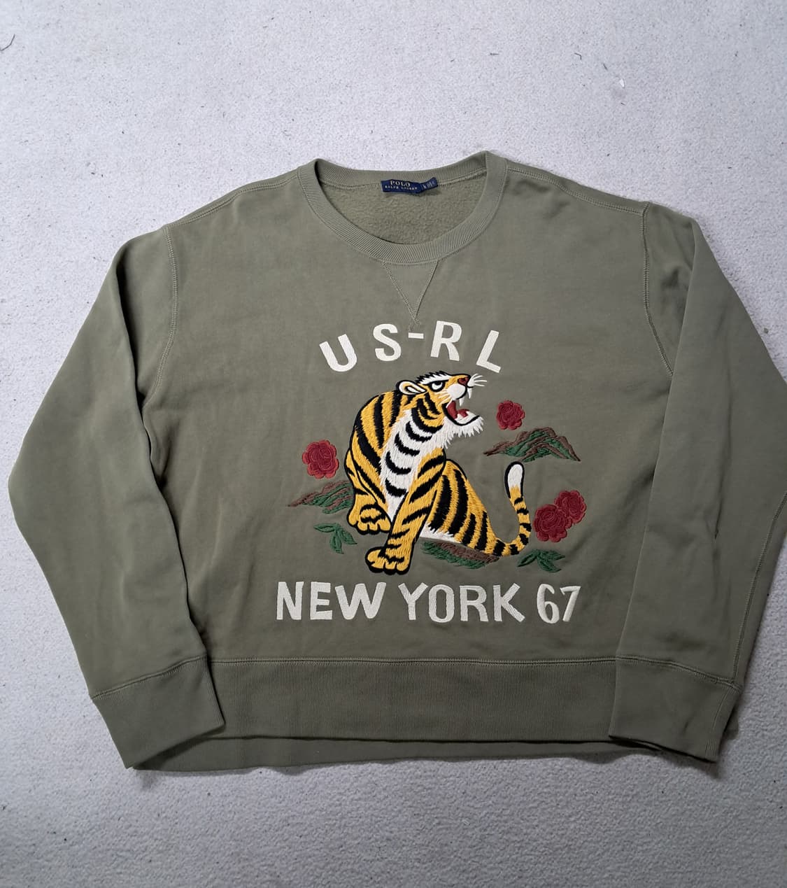 폴로랄프로렌 자수맨투맨 상품이미지1