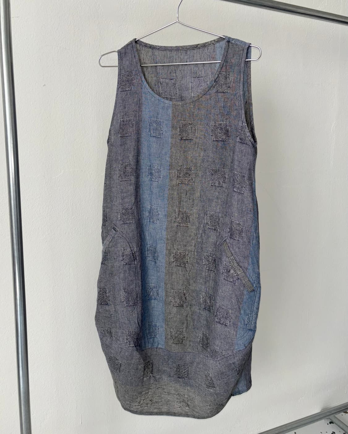 빈티지 슬리브리스 원피스 상품이미지3