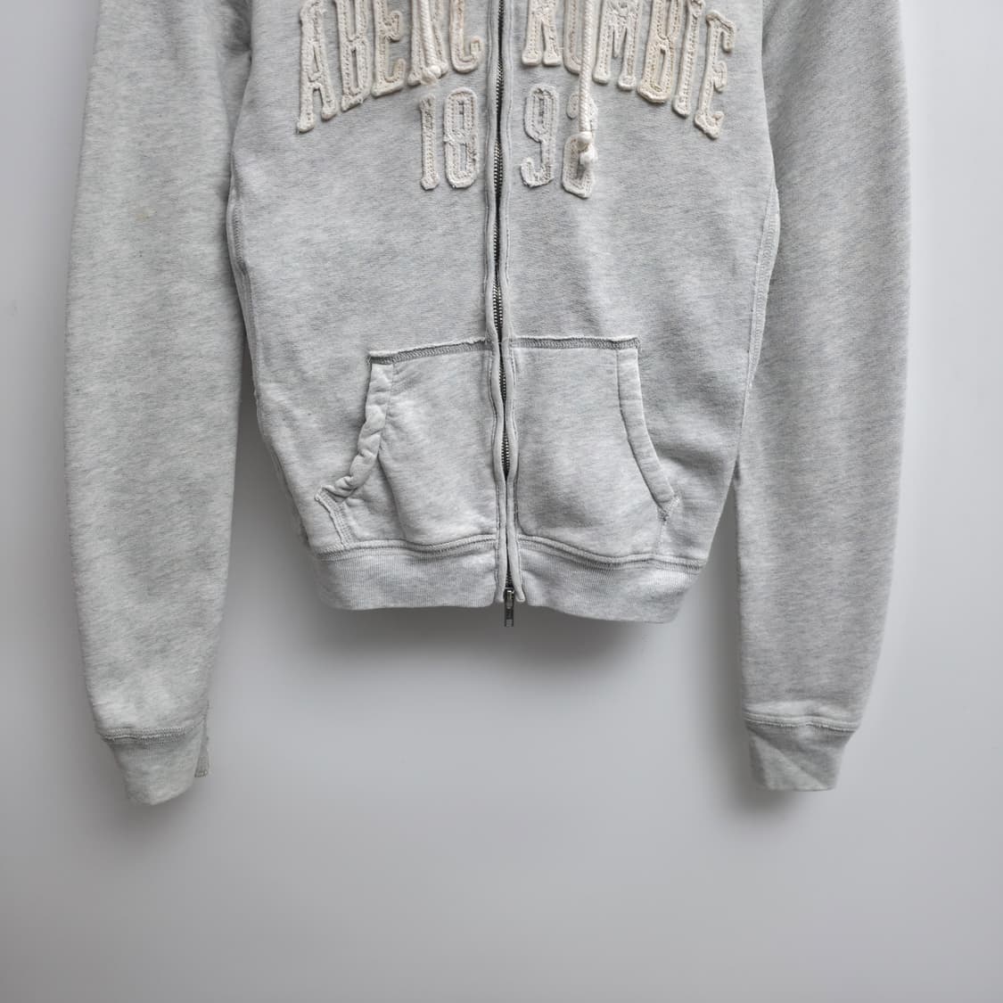 [S] 아베크롬비 그레이 후드집업 상품이미지3