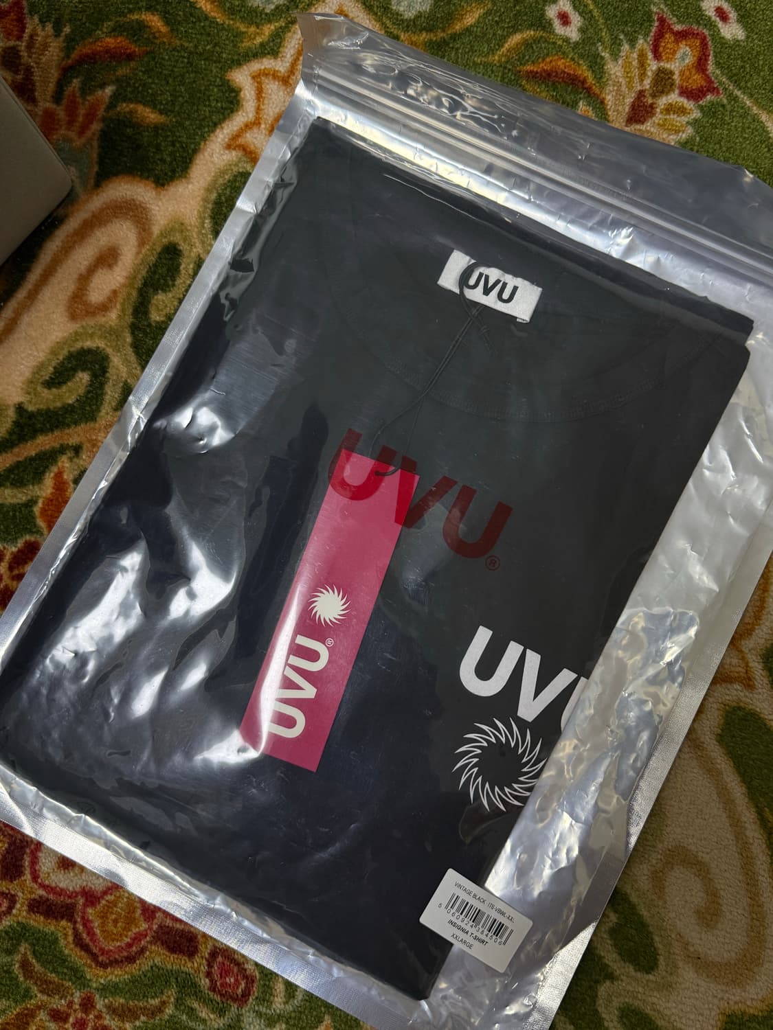 UVU 인시그니아 티셔츠 블랙 xxl 상품이미지2