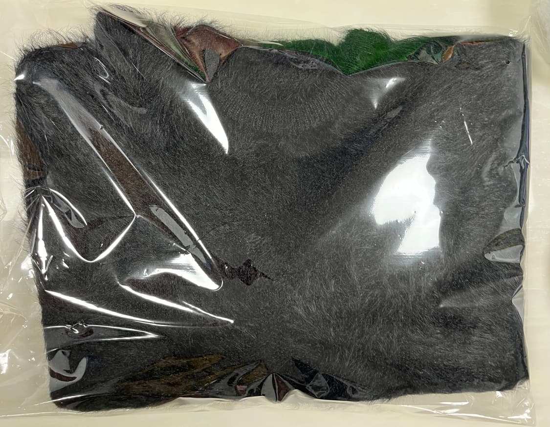 바우로 앙고라 니트 블랙 (FREE) 상품이미지4