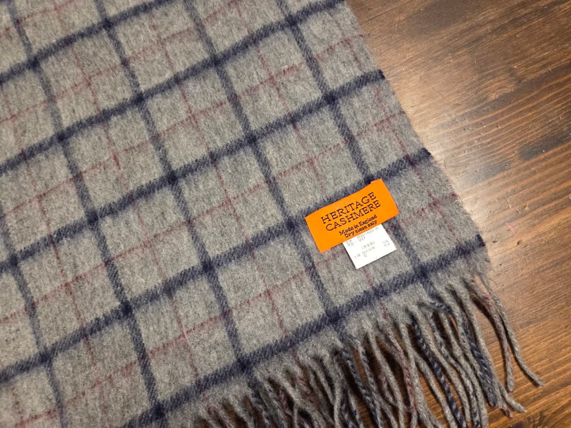 헤리티지 캐시미어 머플러 상품이미지7