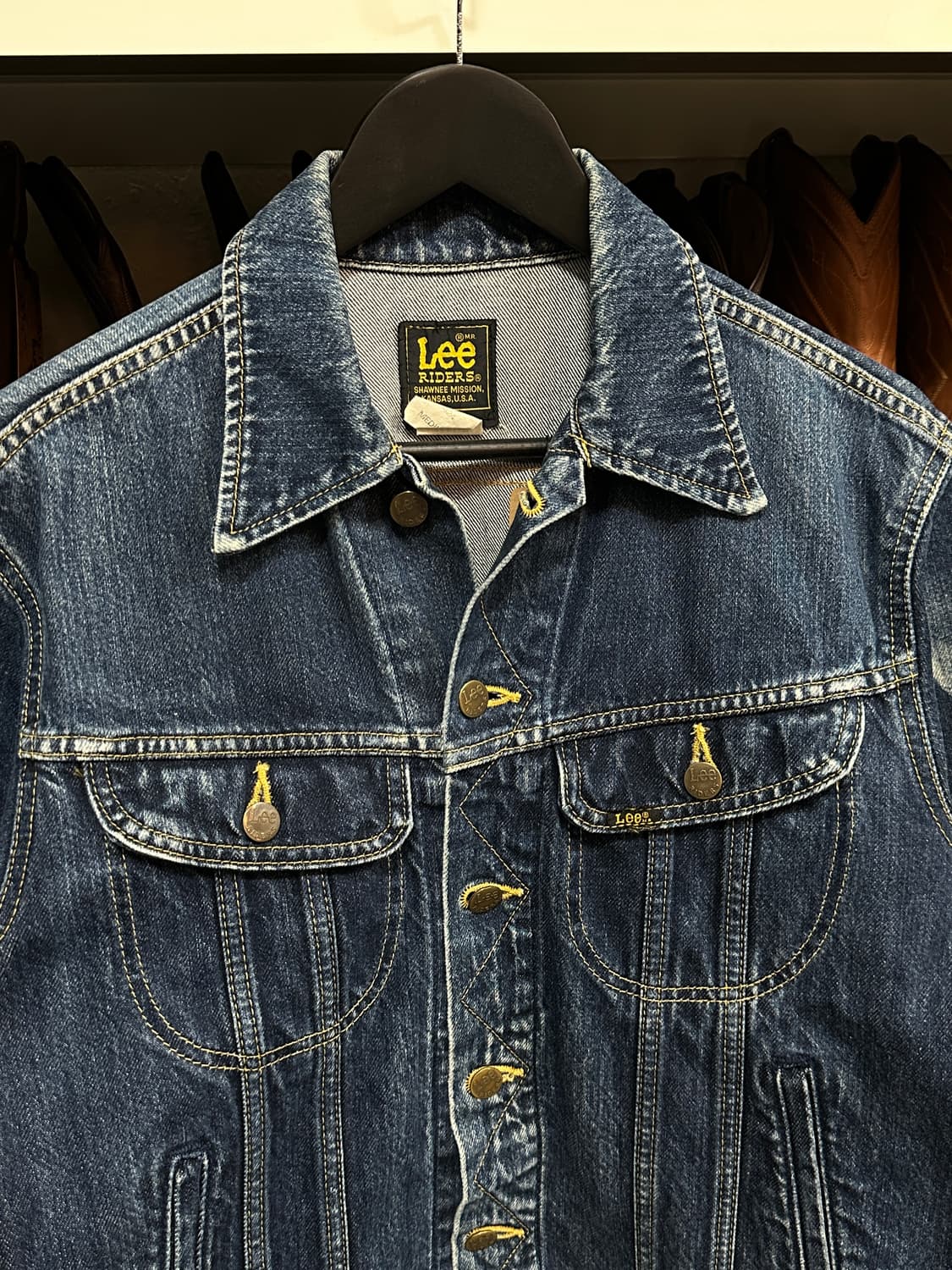 00's Lee 리 101J 데님 자켓 리 청자켓 상품이미지5