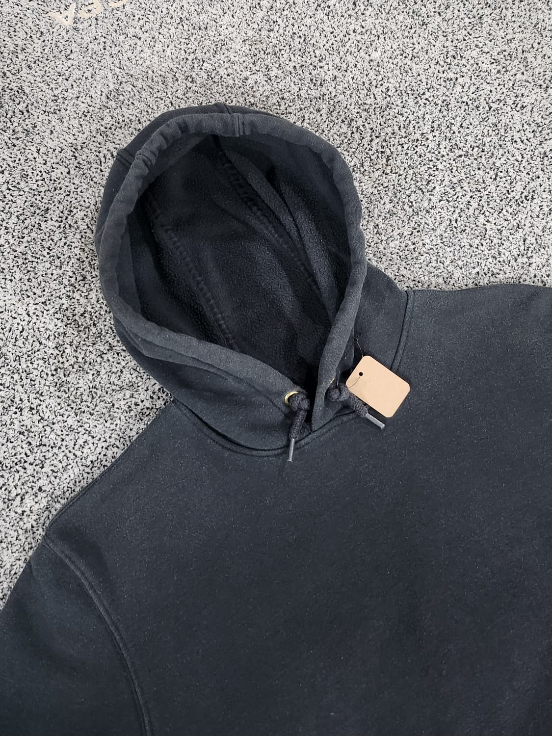 칼하트(Carhartt) 블랙 후드 티셔츠 상품이미지3