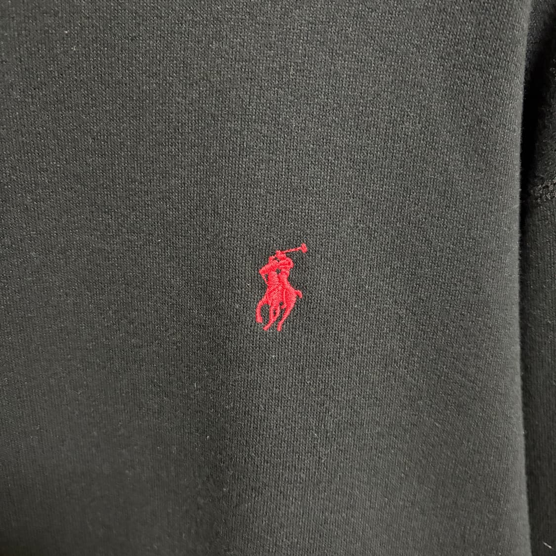 폴로 랄프로렌 기모 스웻셔츠 맨투맨 / 블랙, XL 상품이미지5