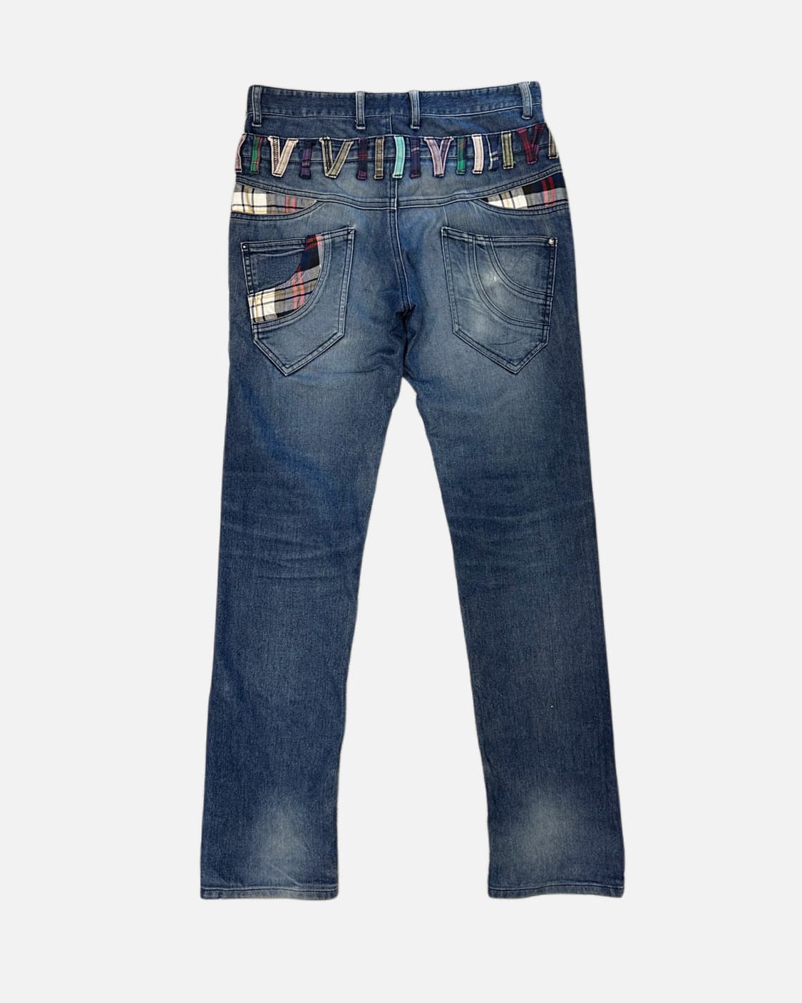double weist 2tone punk jean 상품이미지5