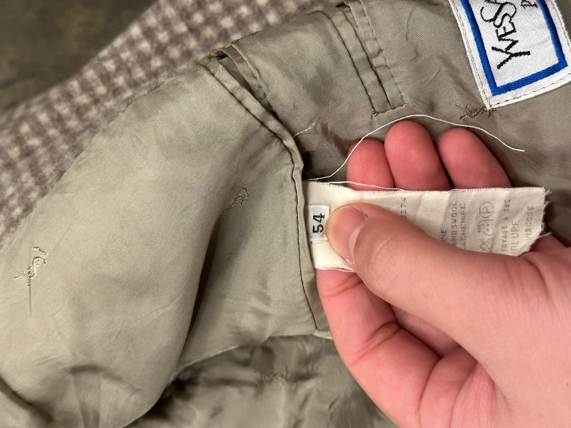 80s Yves Saint Laurent Homme 입생로랑 블레이저 상품이미지8