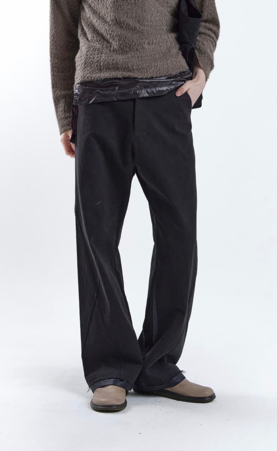 Darted Trousers 2 (black) 상품이미지2