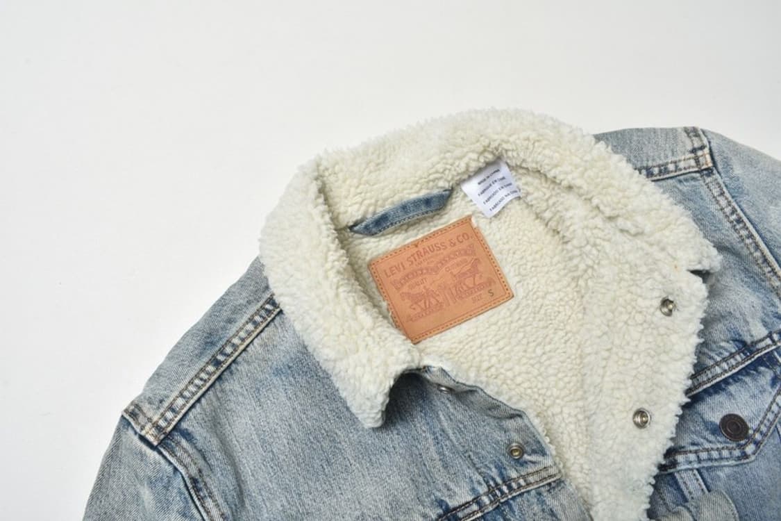 리바이스 쉐르파 트러커 청자켓 S N1173 상품이미지8