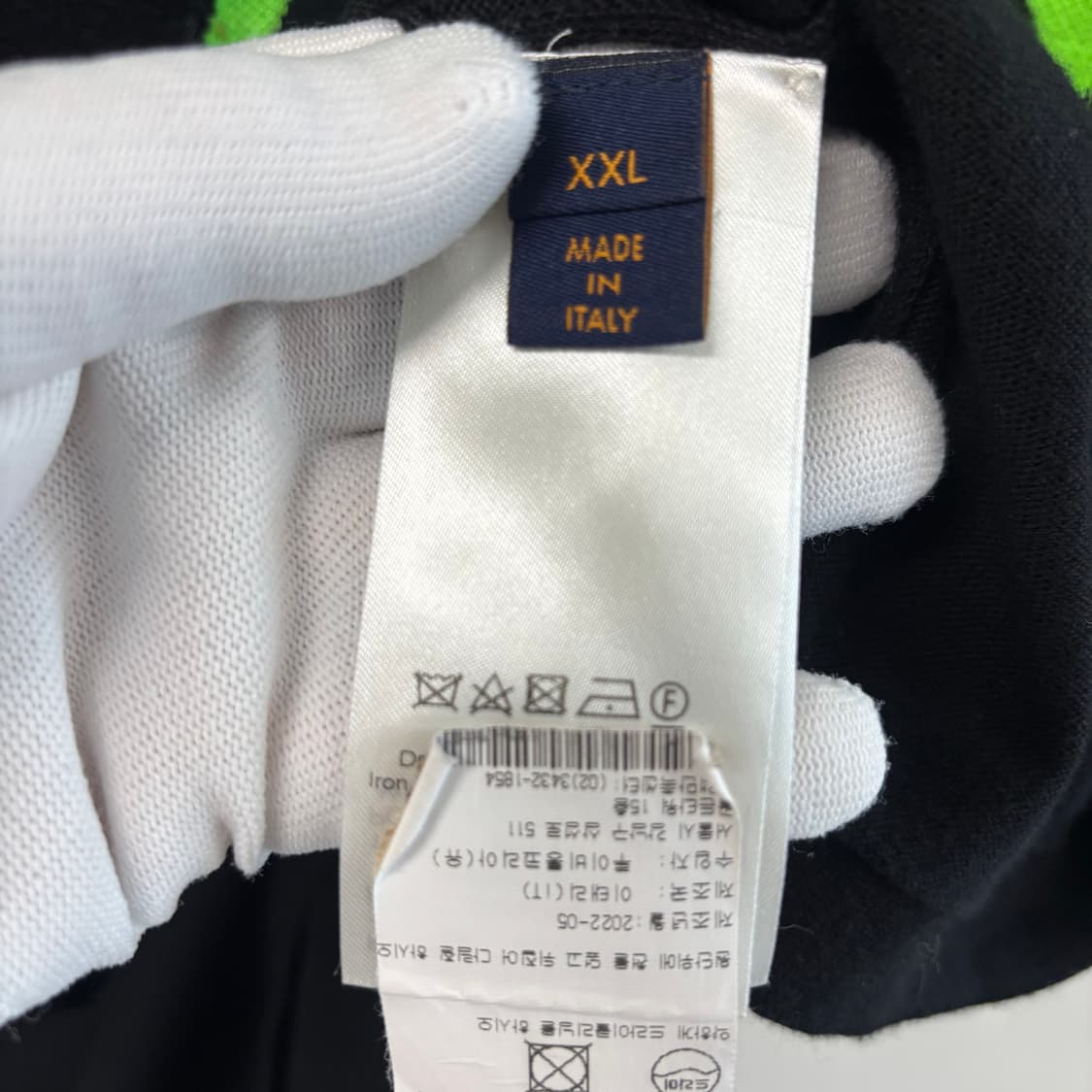 [XXL]루이비통 LV로고 1854 니트 반팔티 상품이미지4