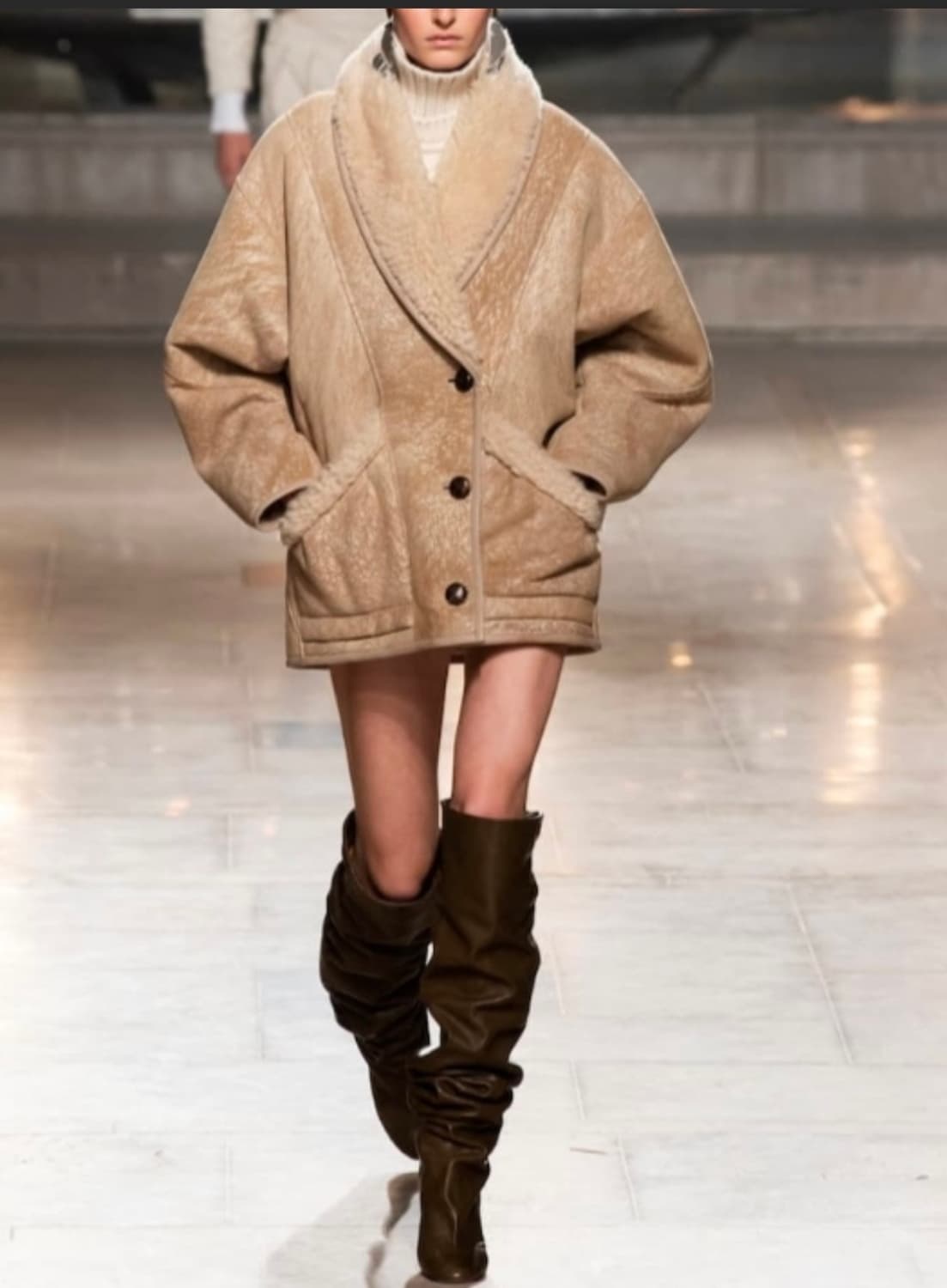 이자벨마랑 양가죽 무스탕 상품이미지1