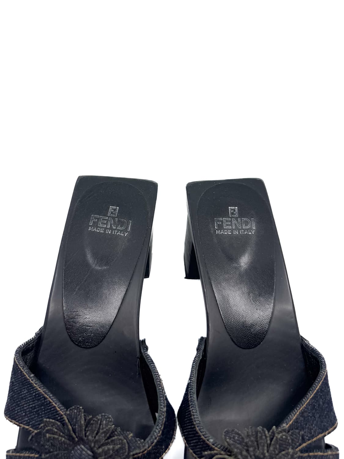 Fendi Flower Denim Mules / 37 상품이미지8