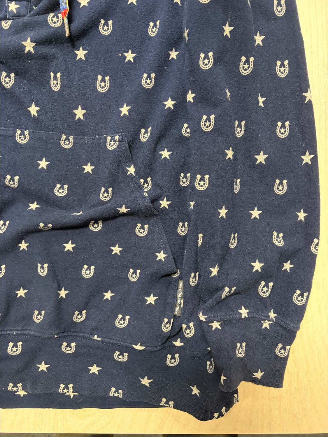 네이비 멀티 버튼 후디 상품이미지6