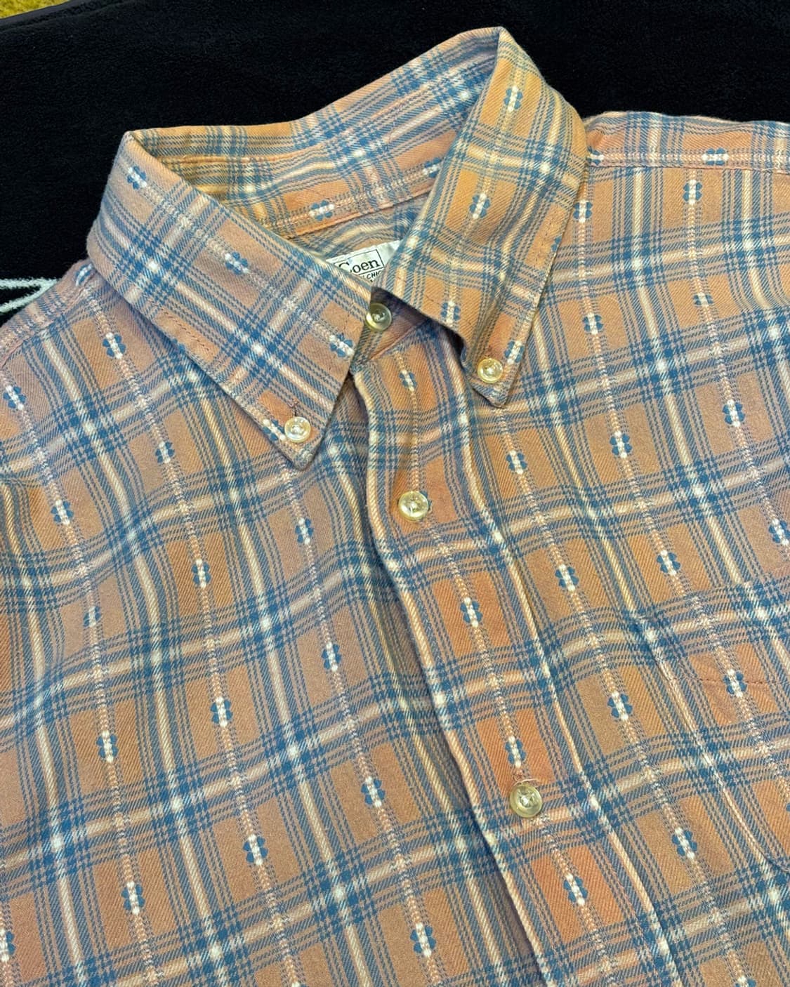 일본빈티지 coen 체크셔츠 상품이미지2