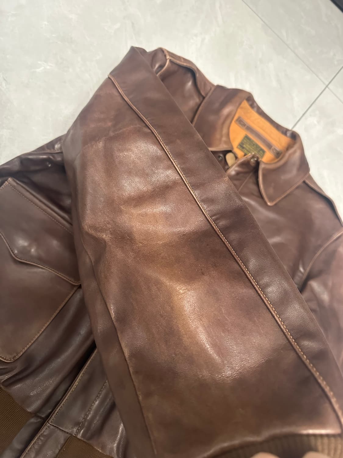 버즈릭슨 a2 말가죽 자켓 40사이즈 상품이미지3