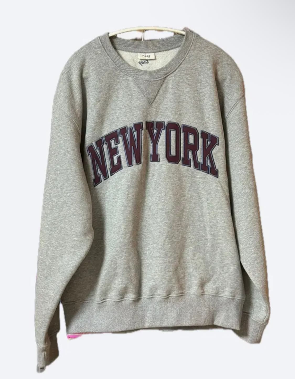 haag 헤이그 맨투맨 뉴욕 스웻셔츠 상품이미지7