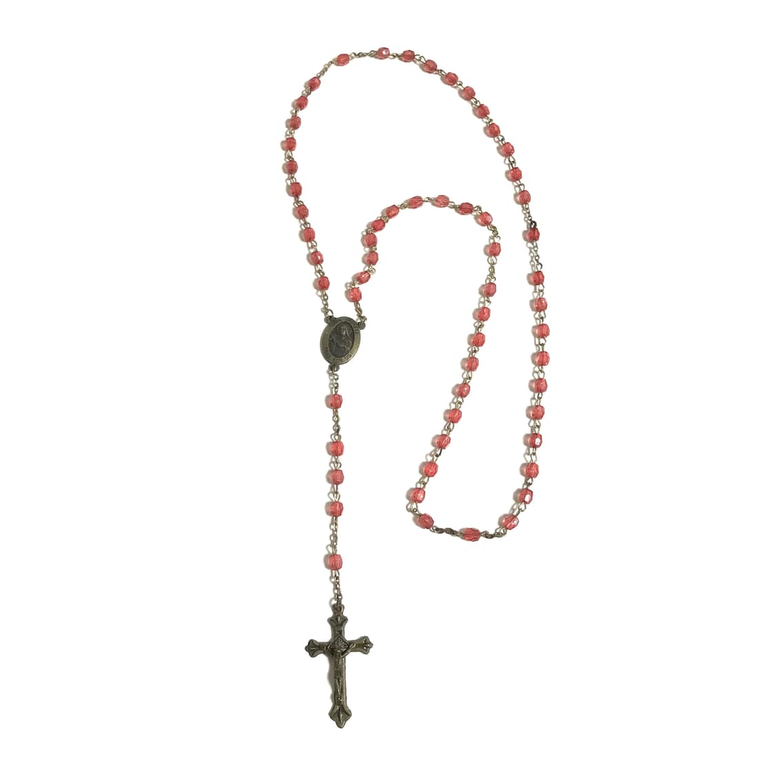 일본 빈티지 목걸이 로자리오 고스 로리 펑크 십자가 나나깔 갸루 오네갸루 상품이미지1