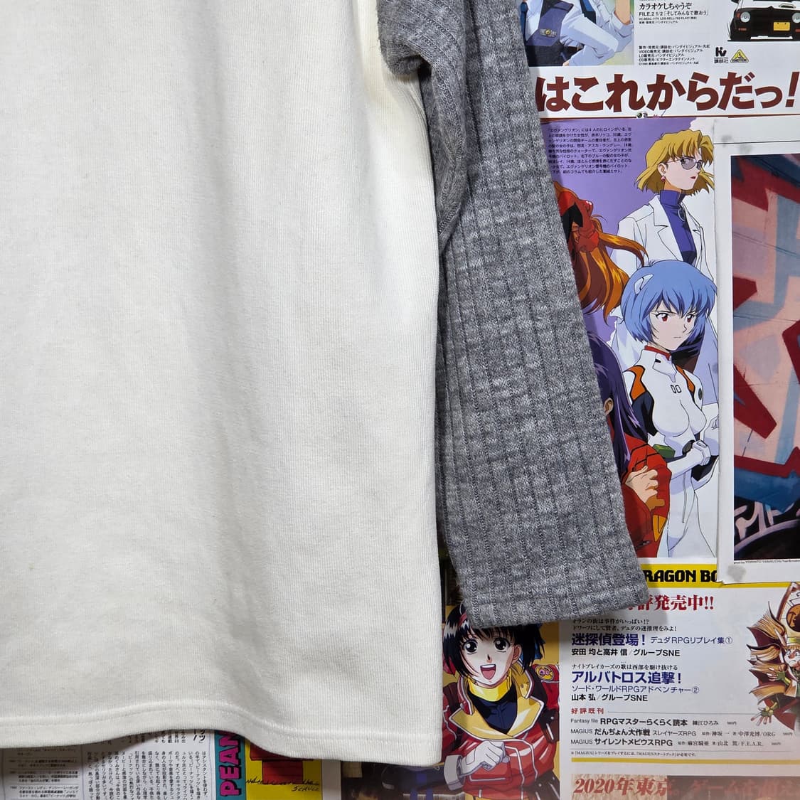 빈티지 펑크 레터링 나그랑 롱슬리브 상품이미지7