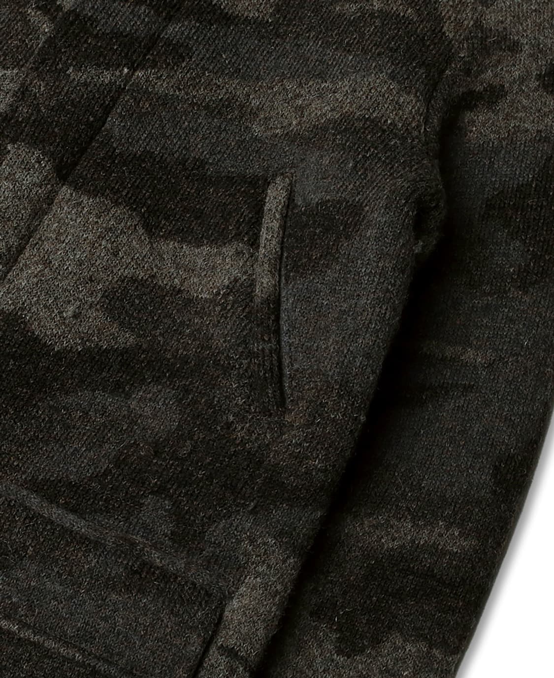 발스타리노 [Valstarino] 랩 이태리 카모플라쥬 니트 후드 코트 상품이미지3