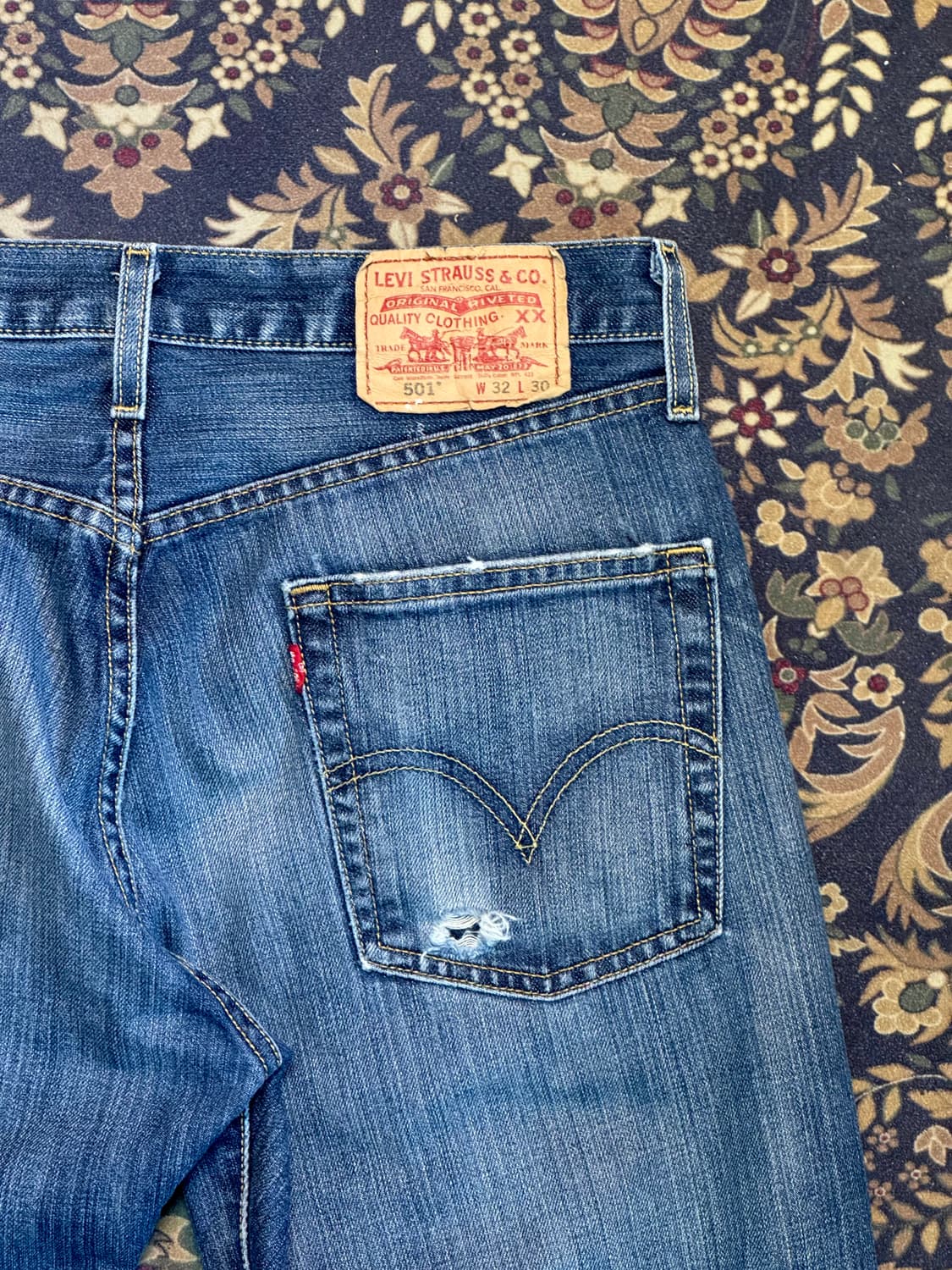 00s 멕시코 리바이스 501 데님팬츠 상품이미지9