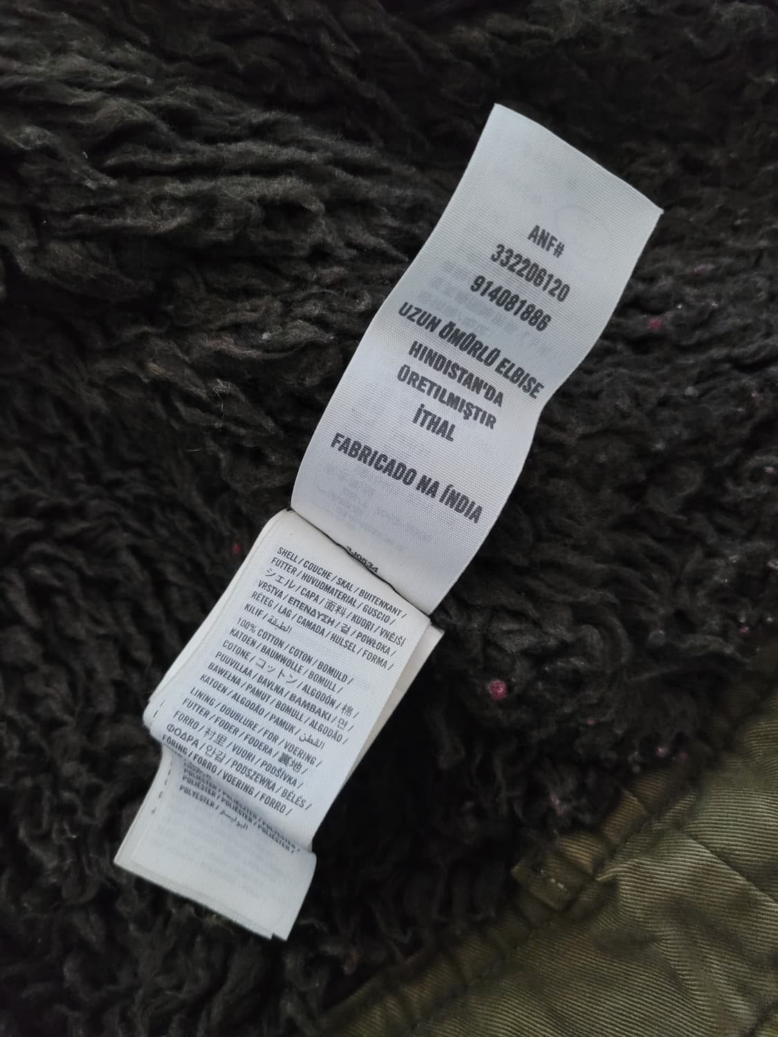 아베크롬비 홀리스터 워크웨어 울프죠 야상자켓 Hollister XL  상품이미지7