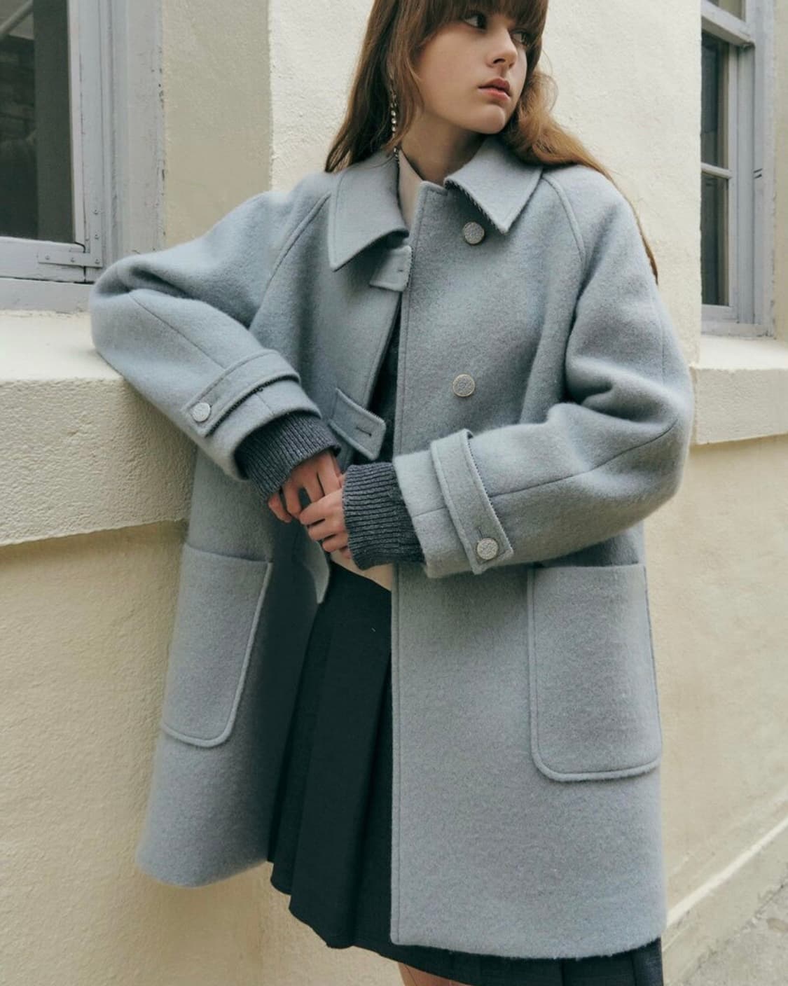 새상품 마론에디션 하프코트 상품이미지4