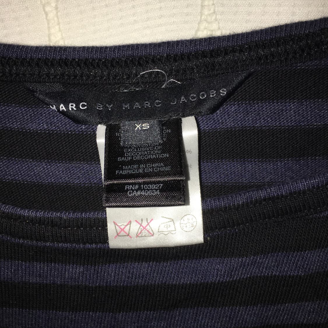 Marc by Marc Jacobs 줄무늬 긴팔 티 상품이미지7